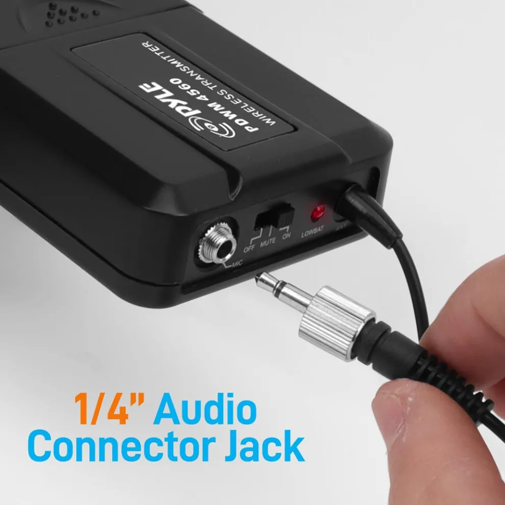 4-Ch. Uhf Wireless Microphone System