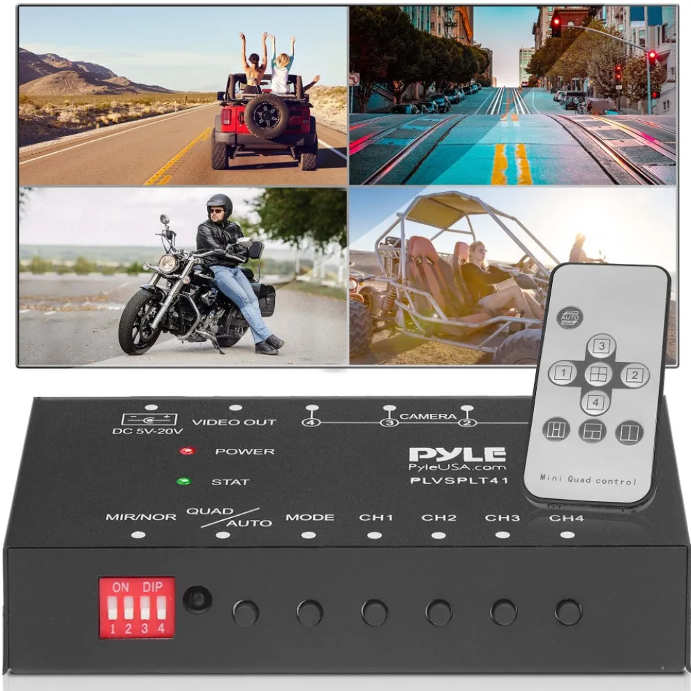 4-Ch. Video Picture Splitter