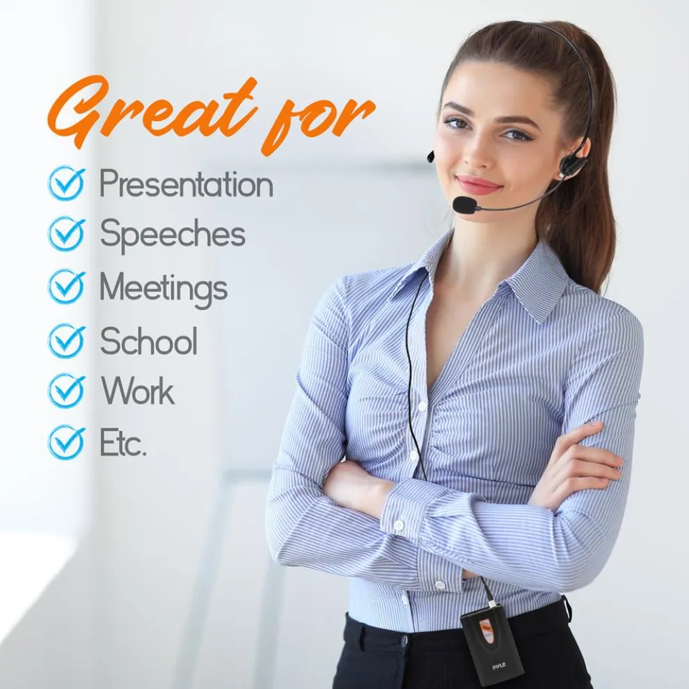 8-Ch. Wireless Microphone System