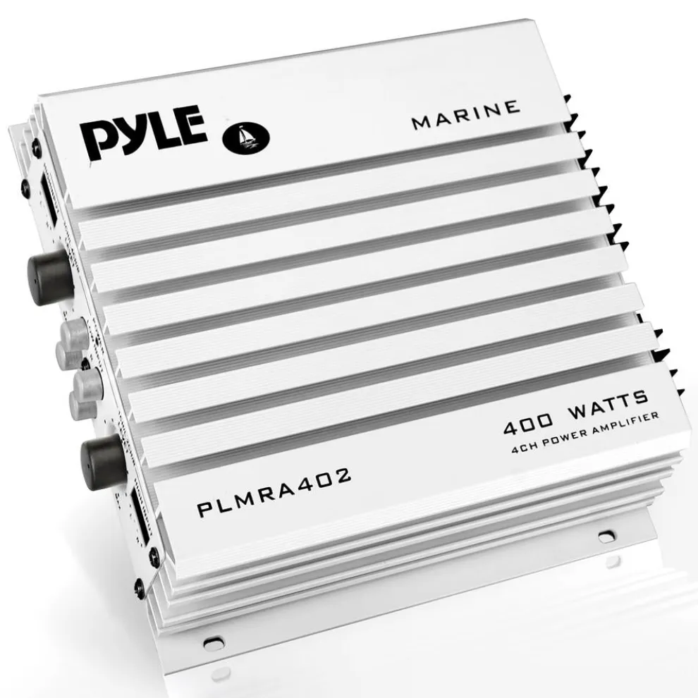 4-Channel Marine Amplifier 400W Waterproof Dual MOSFET Power Supply