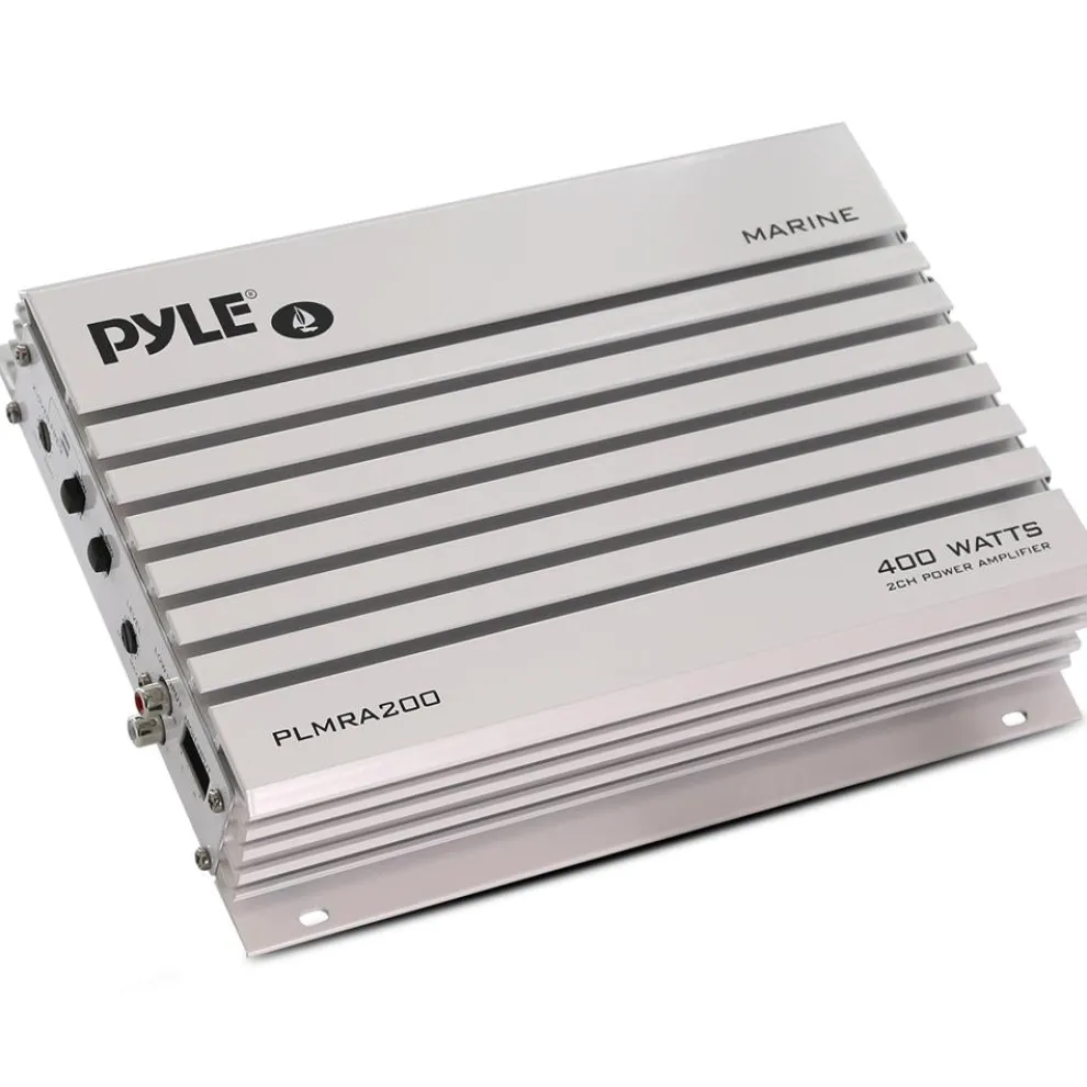 2-Channel Marine Amplifier 400W Waterproof Dual MOSFET Power Supply