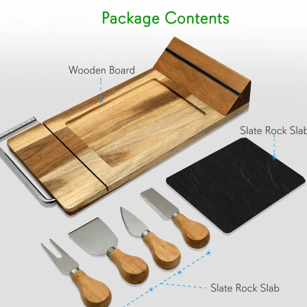 Cheese Board Serving & Cutting Set