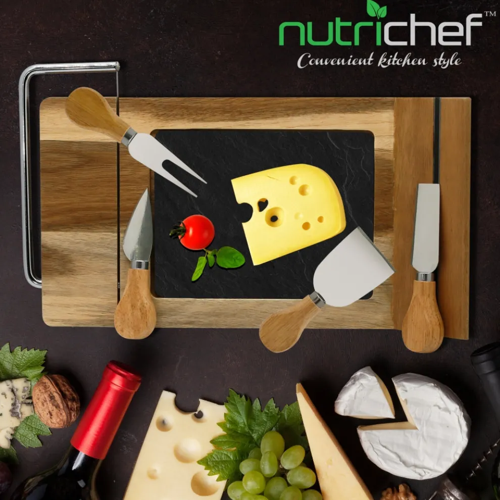 Cheese Board Serving & Cutting Set