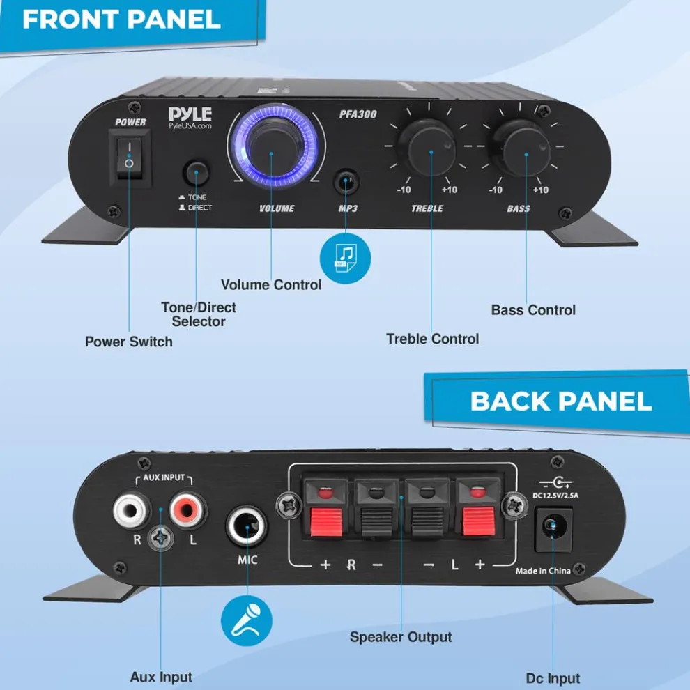 Class T Hi-Fi Stereo Amplifier