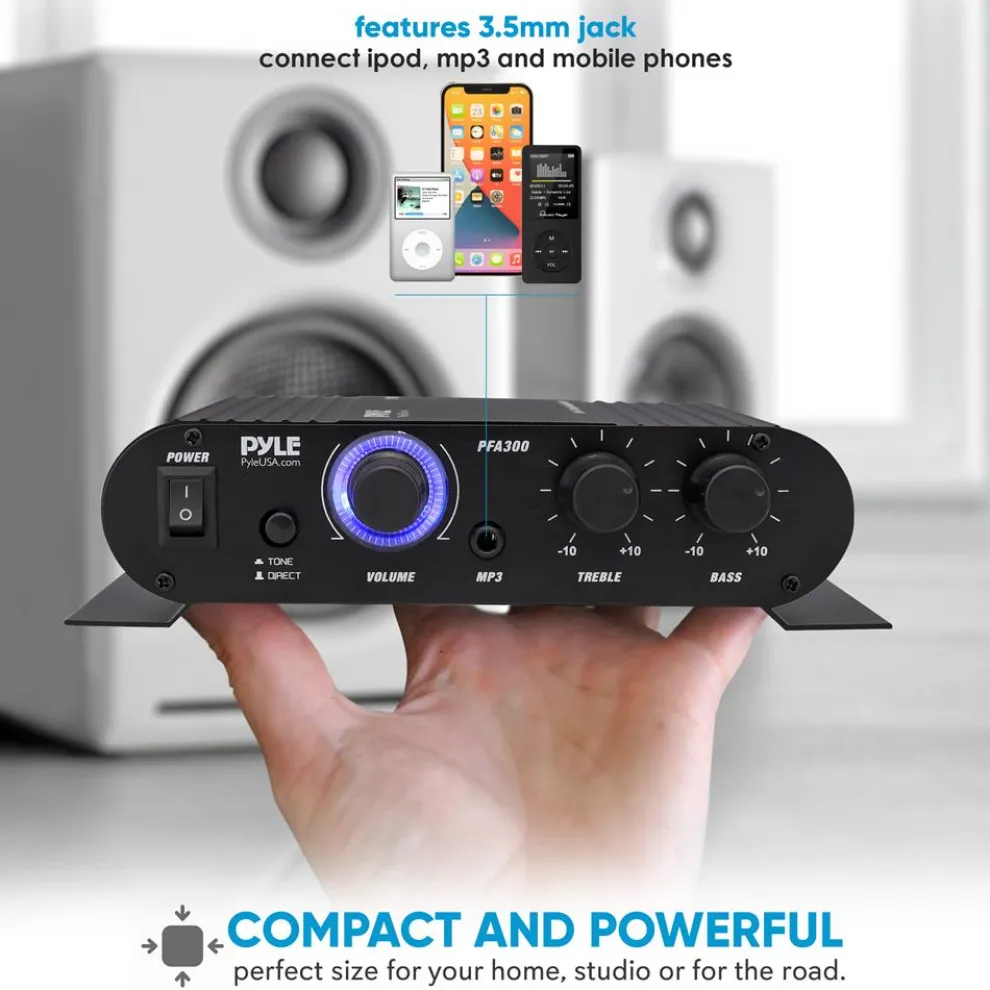 Class T Hi-Fi Stereo Amplifier