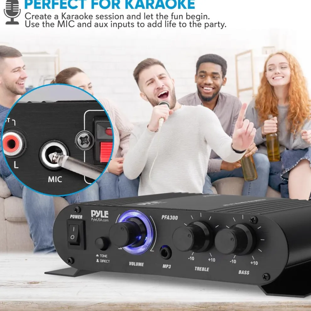 Class T Hi-Fi Stereo Amplifier