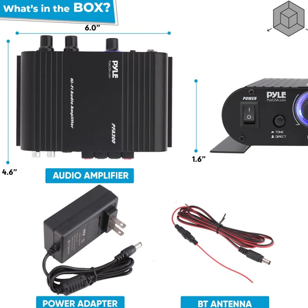 Class T Hi-Fi Stereo Amplifier