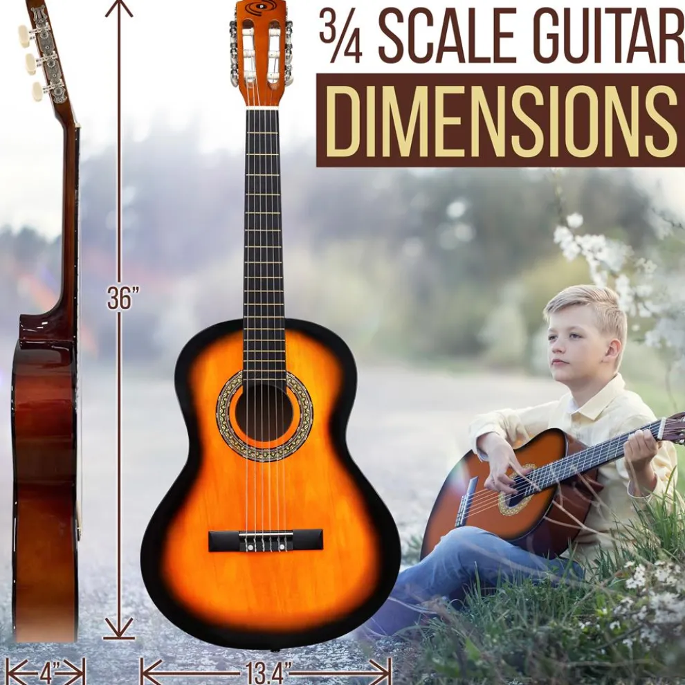 Classic Style 3/4 Scale Guitar