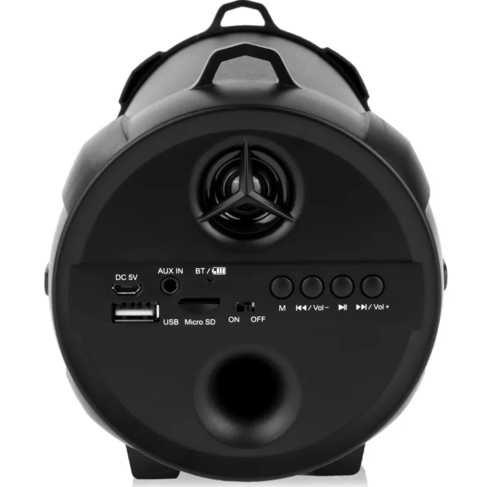 Compact & Portable Bluetooth Boombox