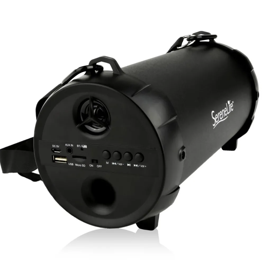 Compact & Portable Bluetooth Boombox