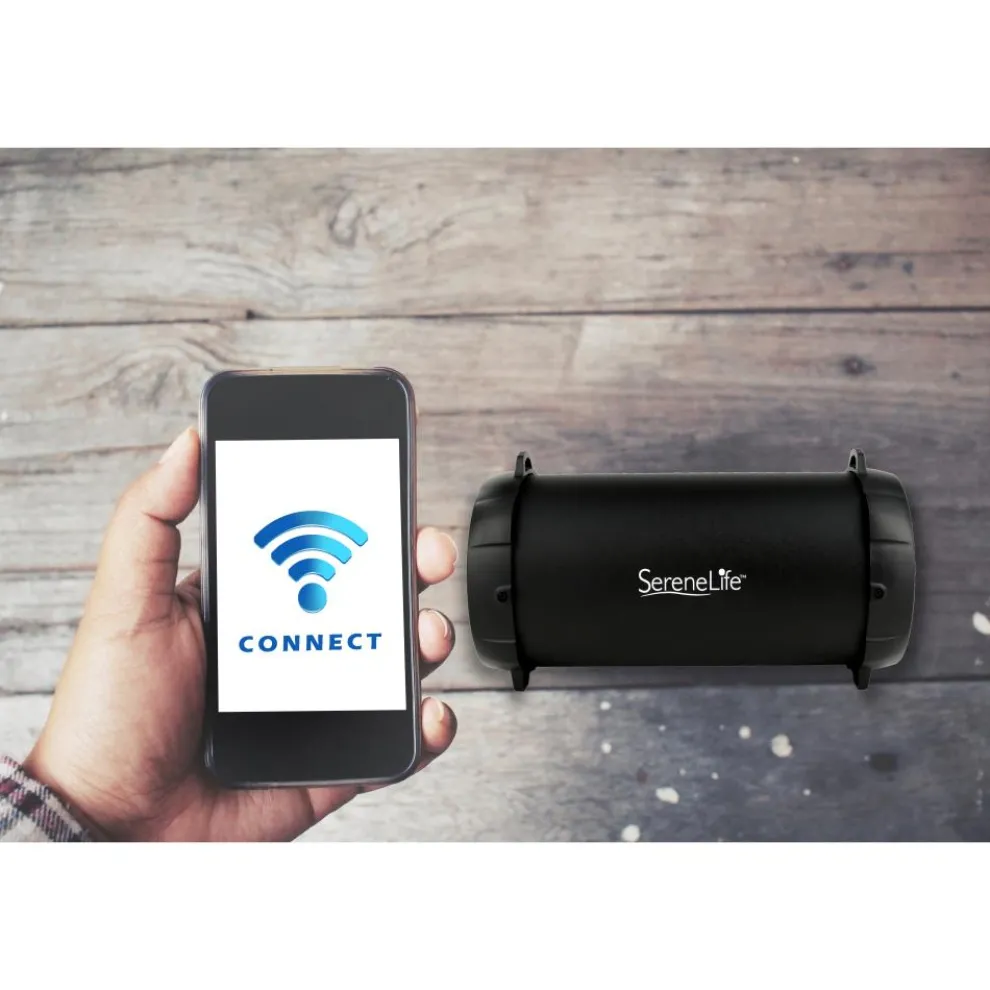 Compact & Portable Bluetooth Boombox