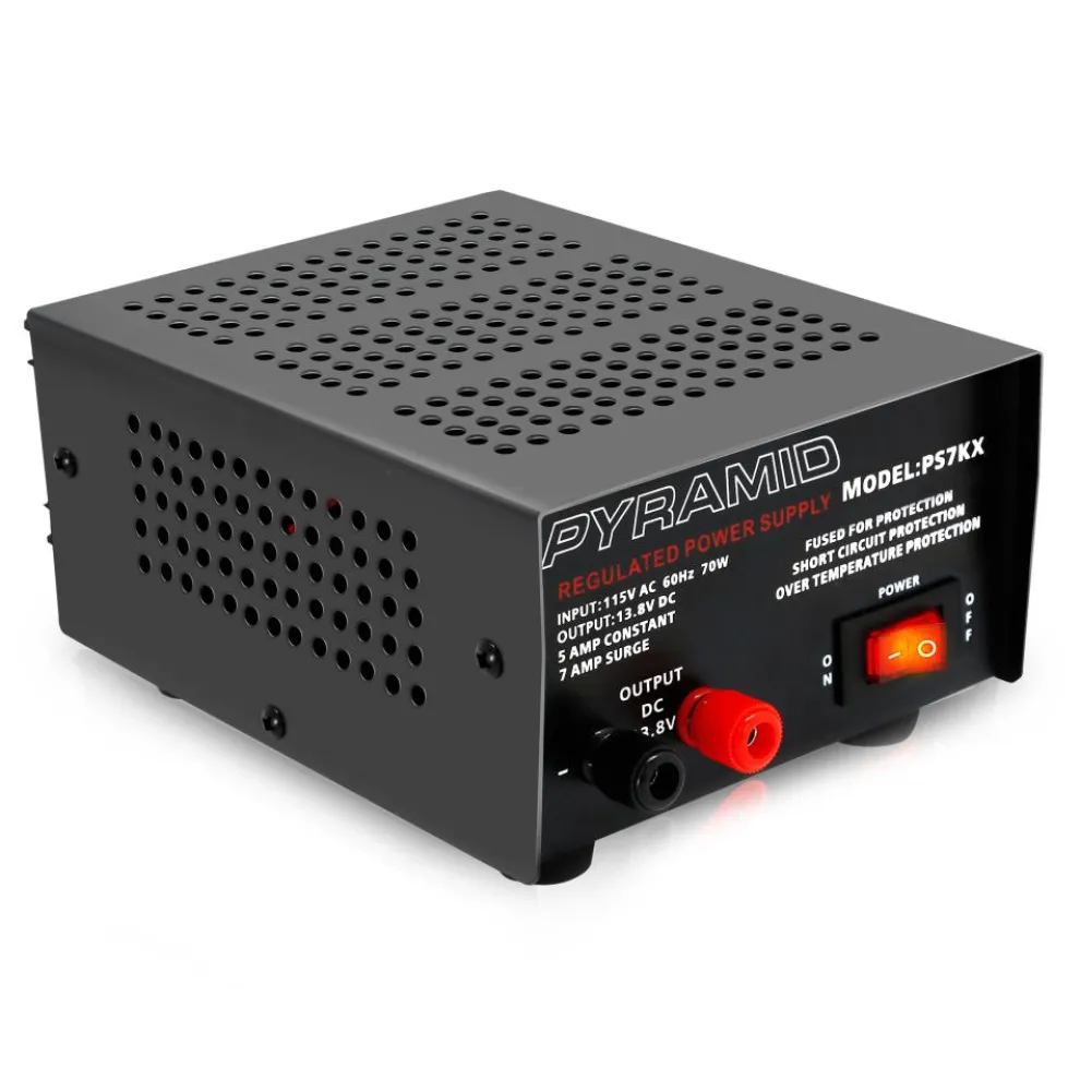 Compact Bench Power Supply 5A Linear Regulated 12V Converter