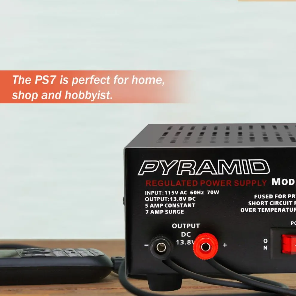 Compact Bench Power Supply 5A Linear Regulated 12V Converter