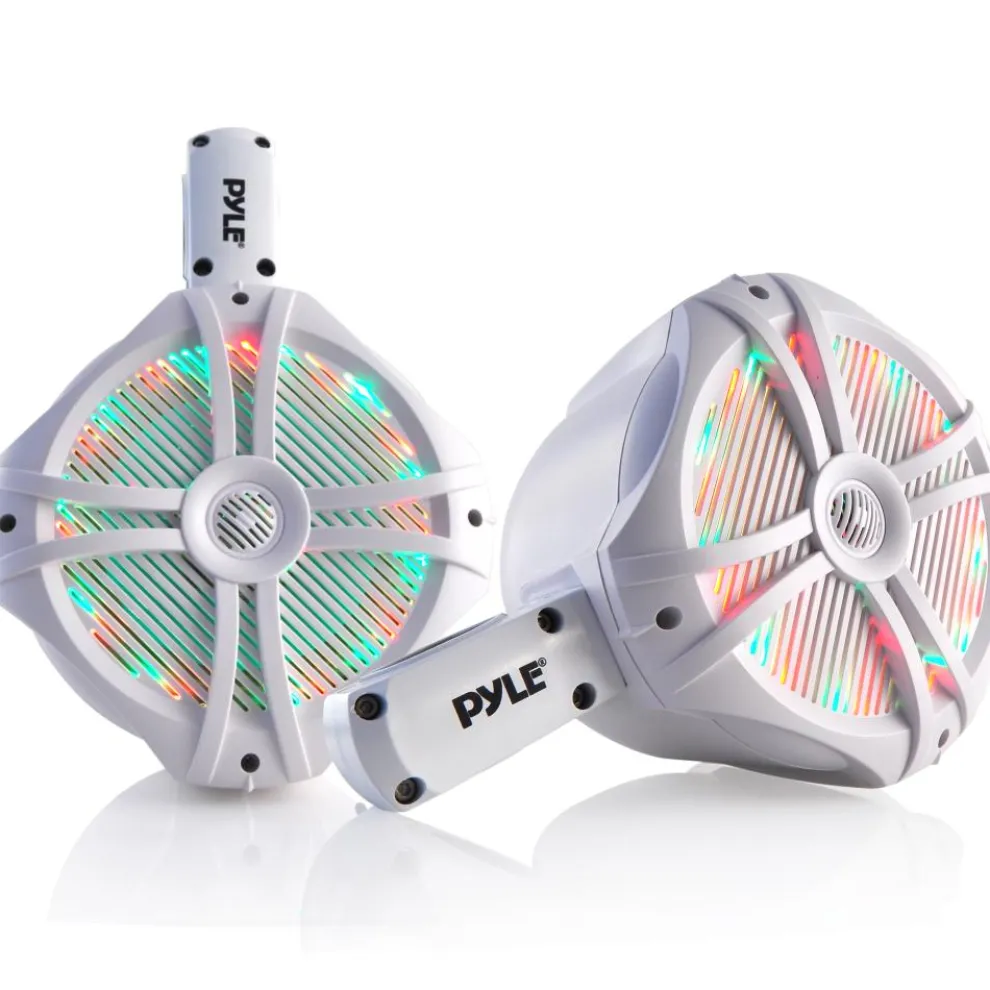 Dual 6.5'' Led Marine Wakeboard Speakers