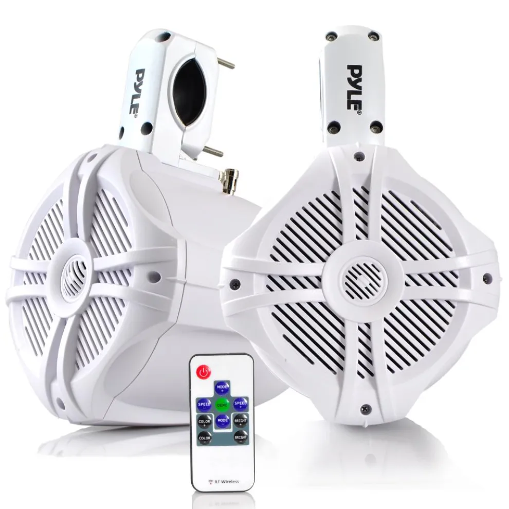 Dual 6.5'' Led Marine Wakeboard Speakers