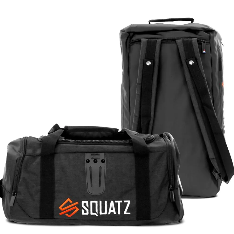 Duffle Bag with USB Port, Tear-Resistant Polyester, Extra Large, Black