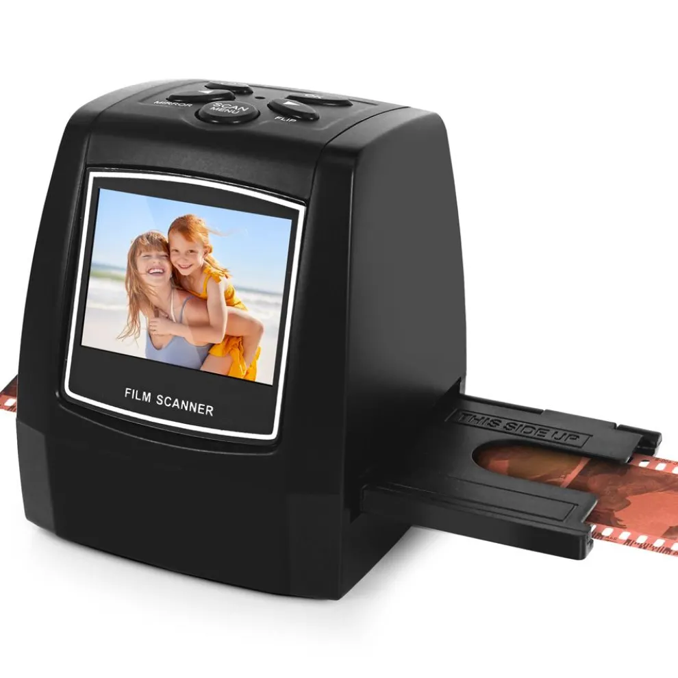 Film Scanner Slide Digitizer 22MP LCD Display TV Output