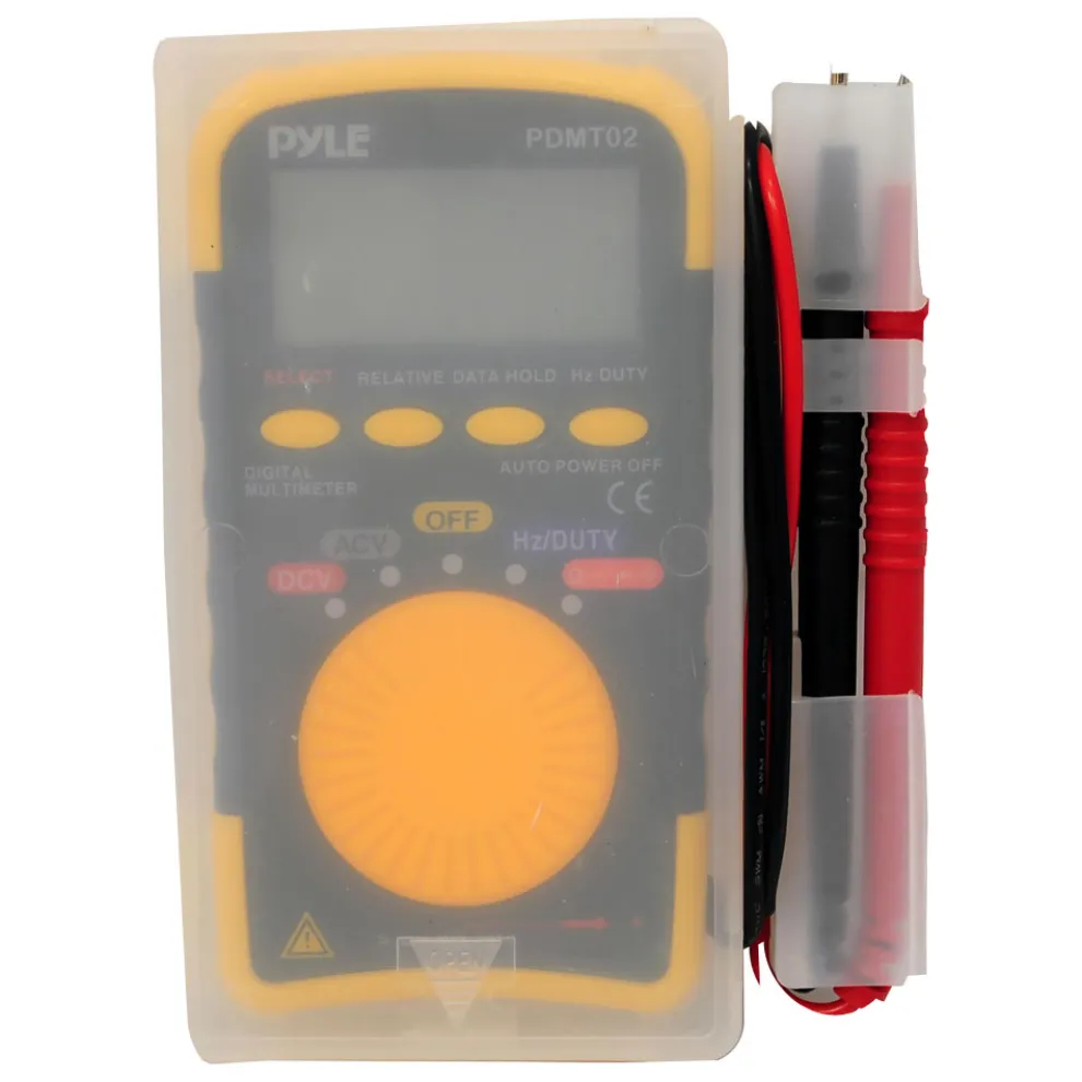 8-Function Digital Multimeter, Accurate Readings, Compact Design