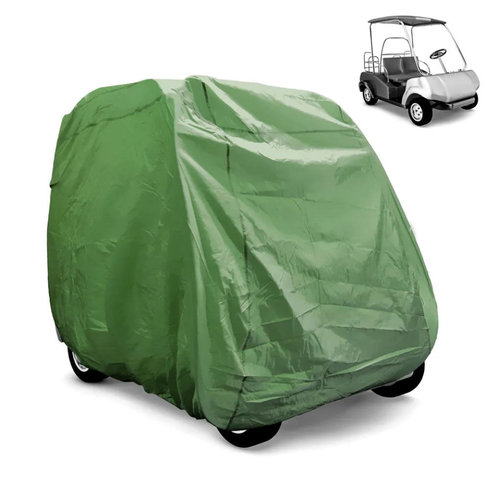 Golf Cart Cover All-Weather Protection Water Repellent Olive