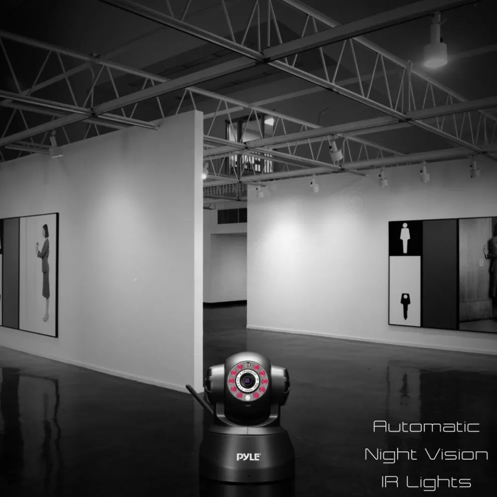 HD Wireless IP Camera System - Remote Control, Motion Detection, Wi-Fi