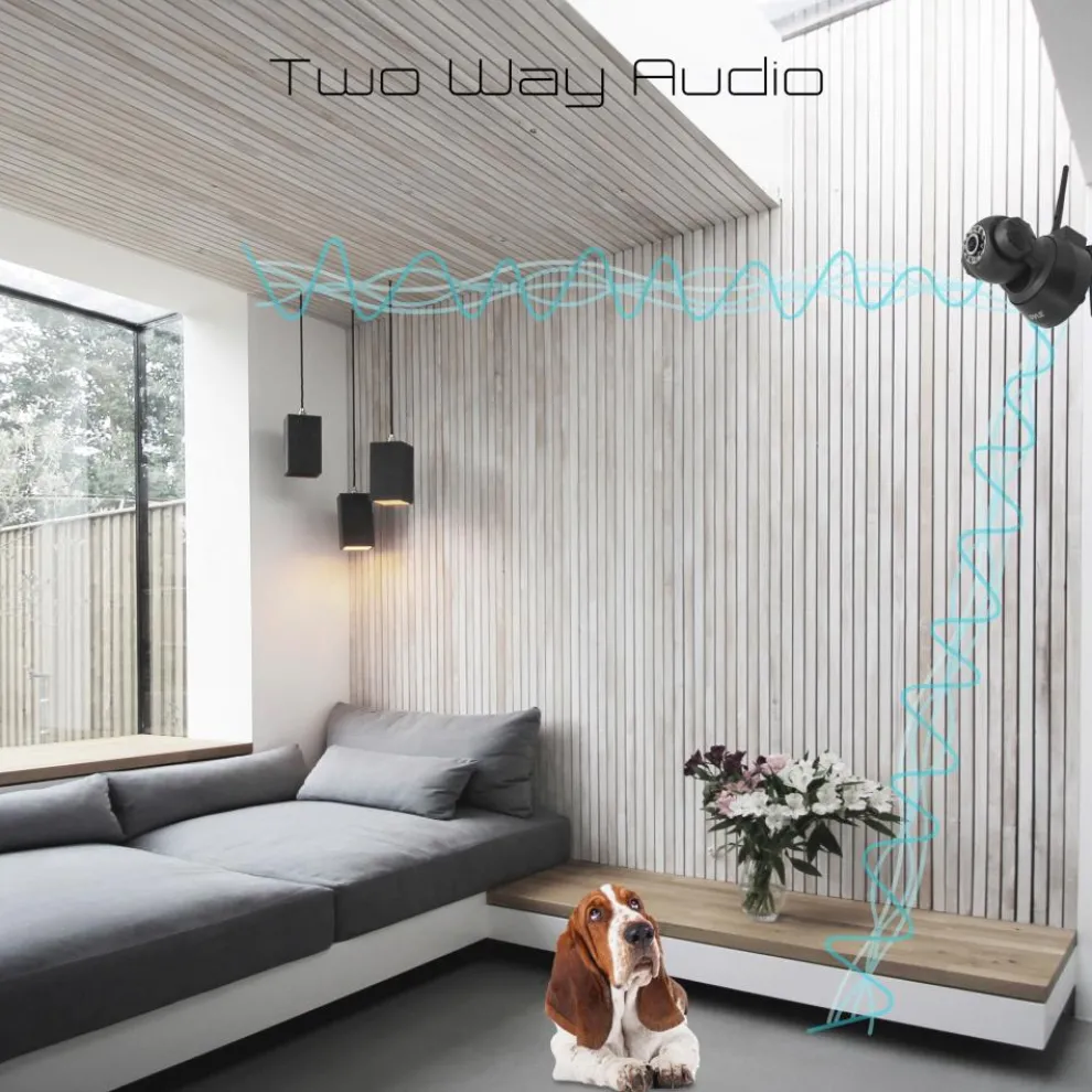 HD Wireless IP Camera System - Remote Control, Motion Detection, Wi-Fi