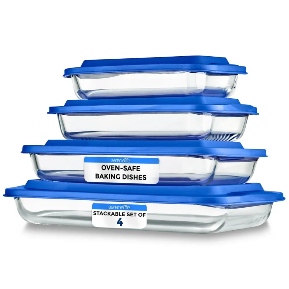 High Borosilicate Glass Bakeware Set