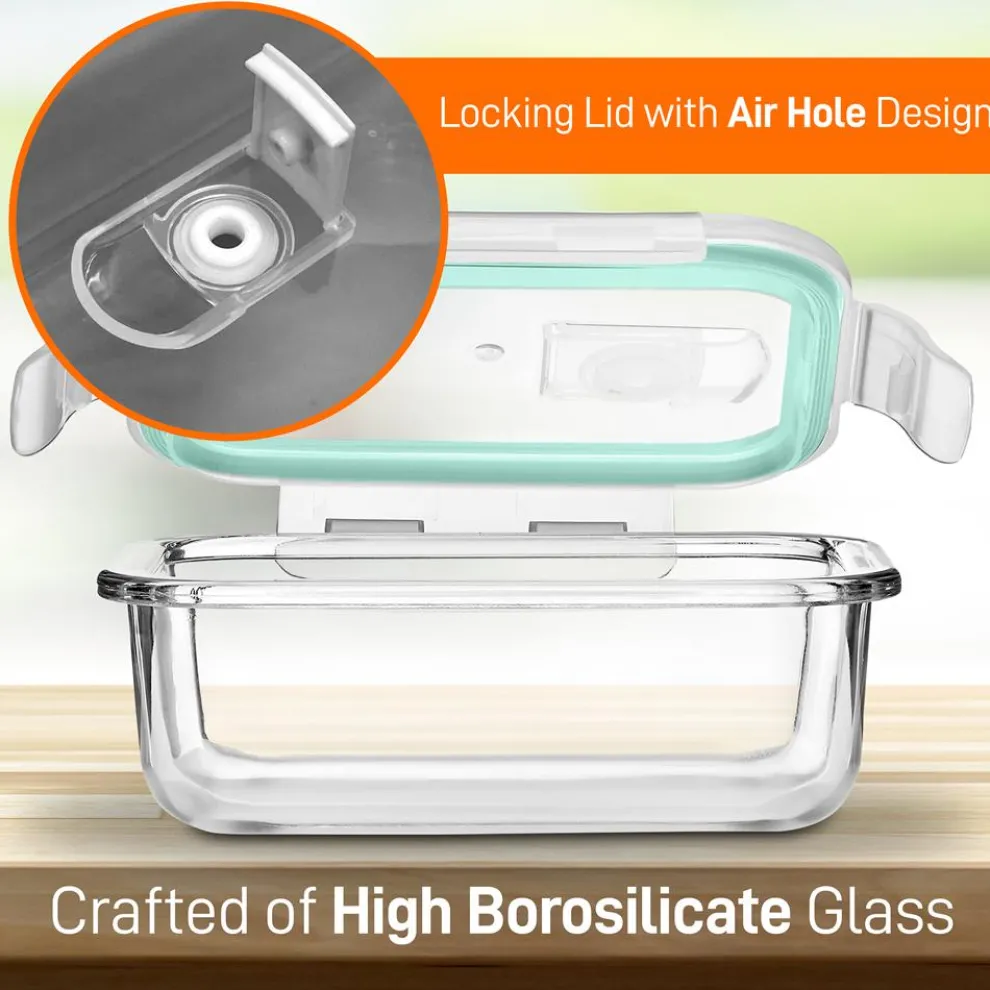High Borosilicate Glass Food Container