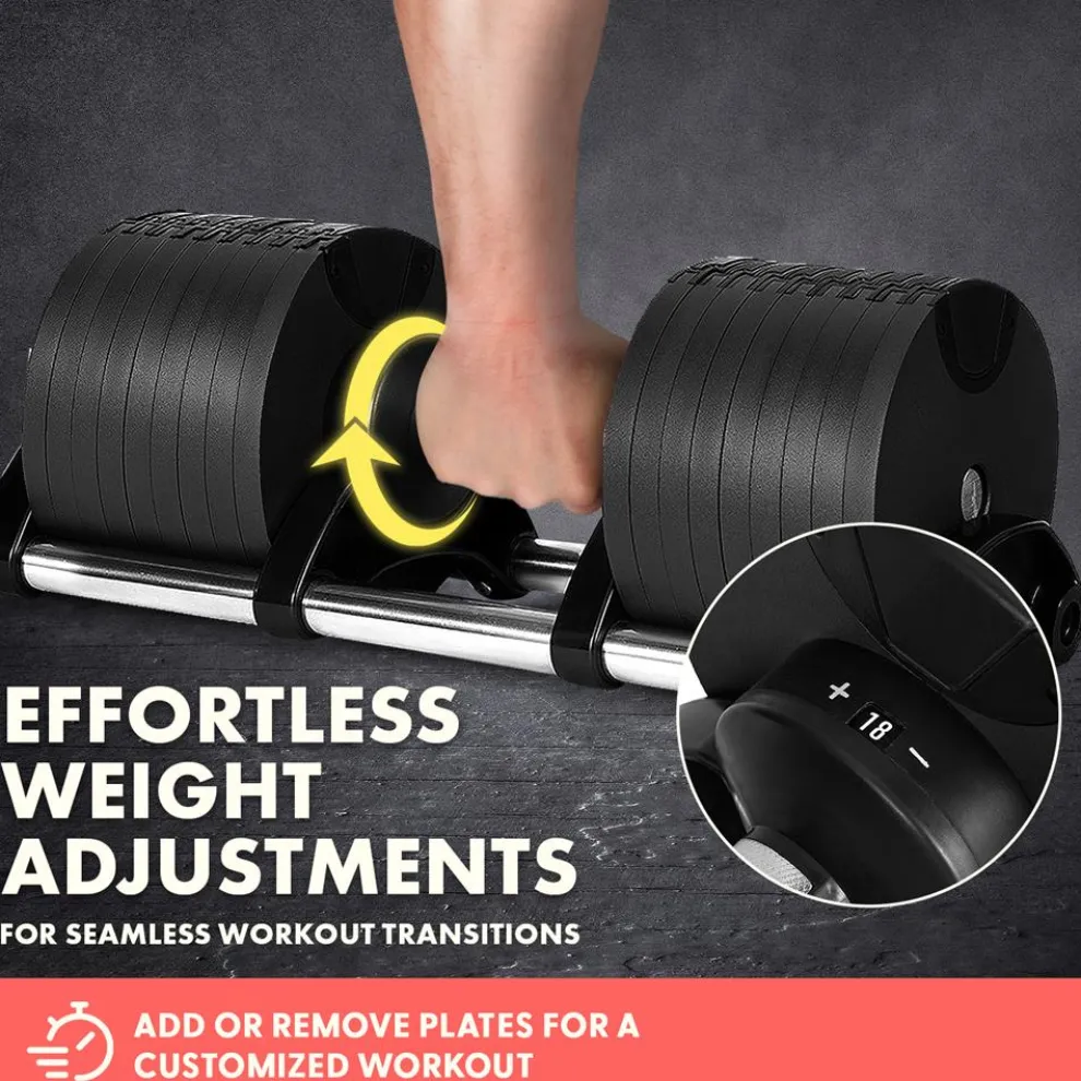 Home Fitness Adjustable Dumbbell Set Of