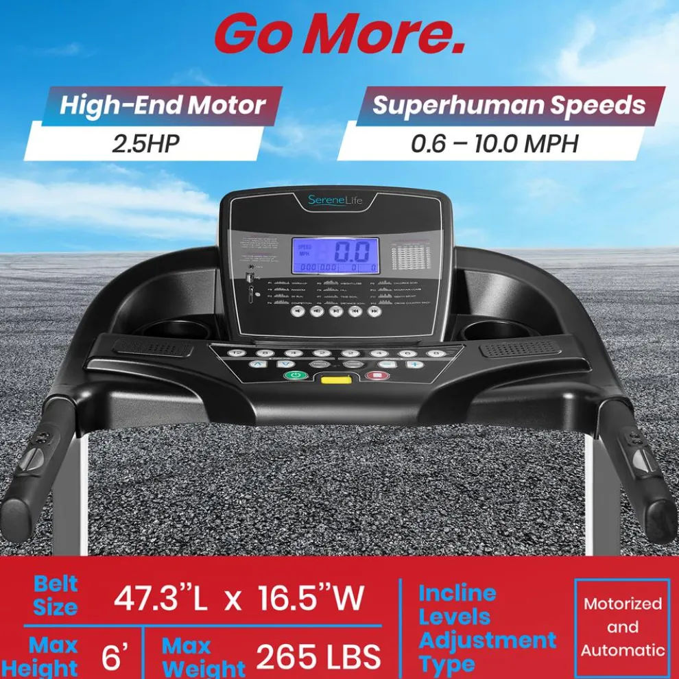 Home Gym Fitness Incline Treadmill