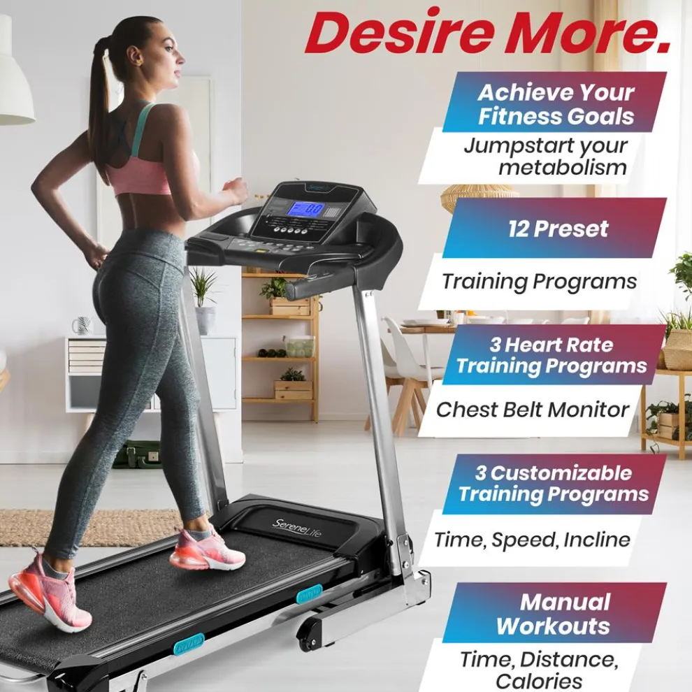 Home Gym Fitness Incline Treadmill