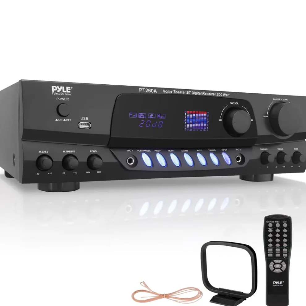 Home Theater Stereo Receiver System
