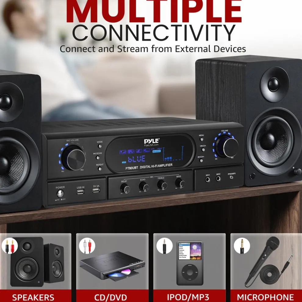 Home Theater Wireless Bt Streaming Recei