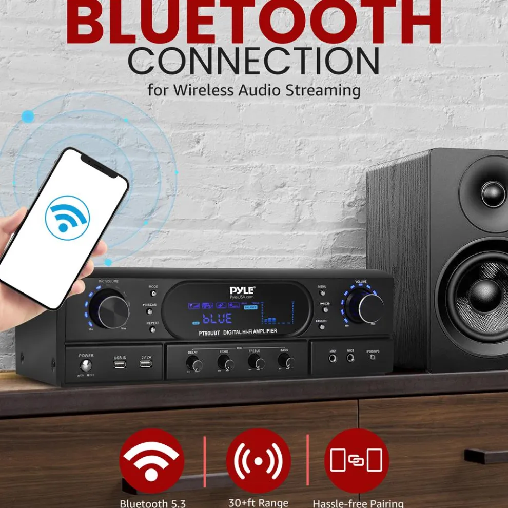 Home Theater Wireless Bt Streaming Recei