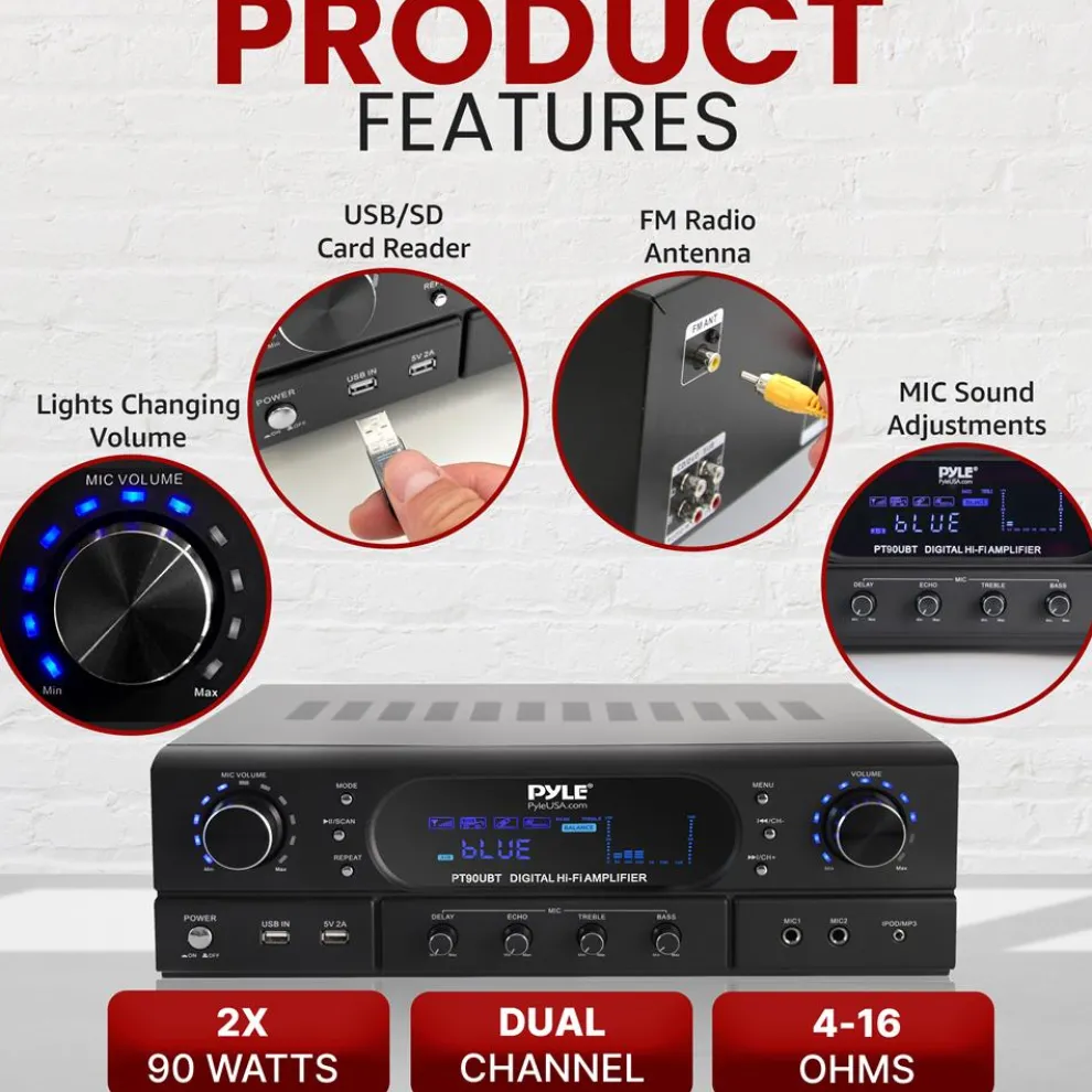 Home Theater Wireless Bt Streaming Recei