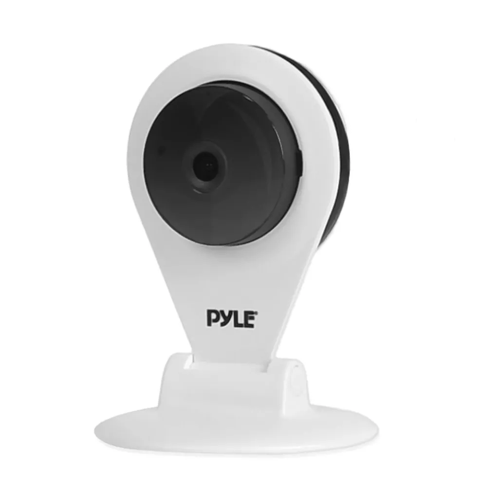 Indoor Wireless Security Camera - HD720p, Night Vision, Motion Detect, White