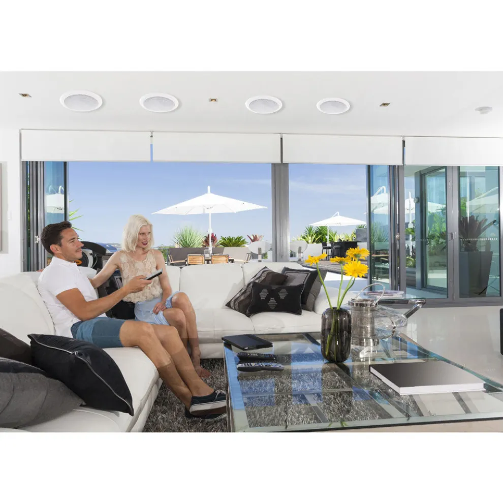 In-Wall Ceiling Speakers 300W Dual 8