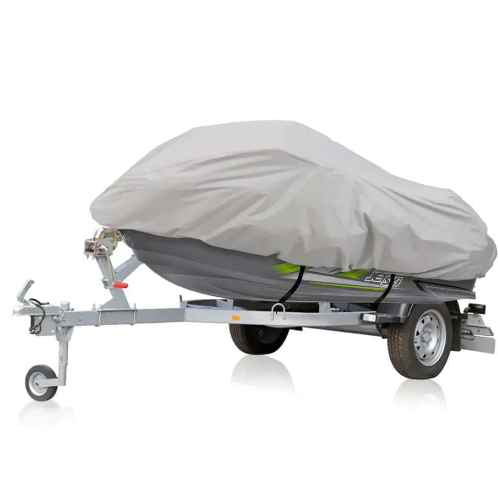 Jetski Cover Waterproof Marine Grade 300D Canvas Gray 139-145"