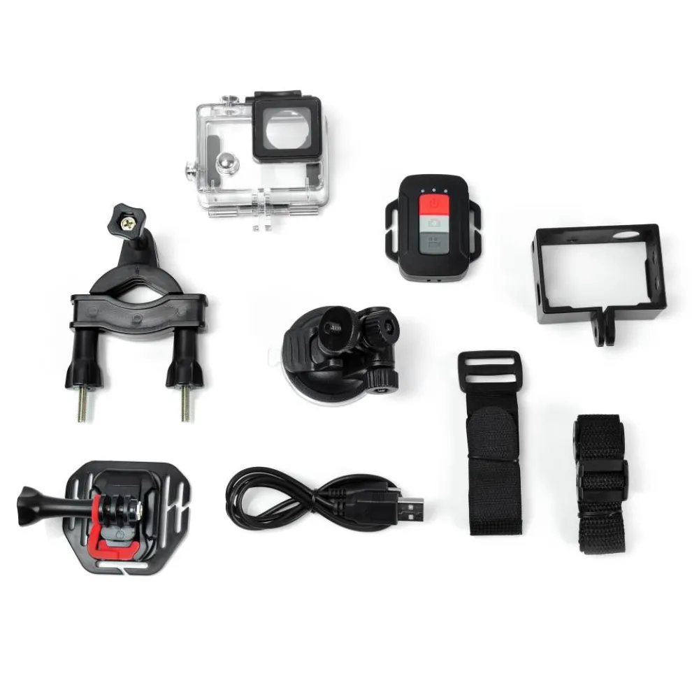 4K Ultra HD Action Camcorder, Slow-Mo, WiFi, 2