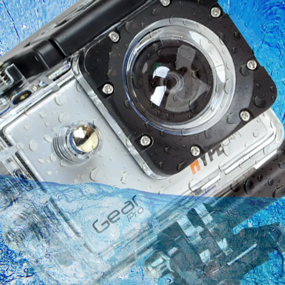 4K Ultra HD Action Camera, WiFi, Slow-Motion, Silver