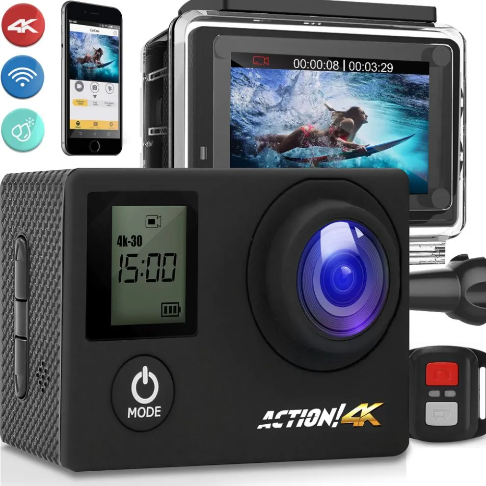 4K Ultra Hd Wifi Action! Cam