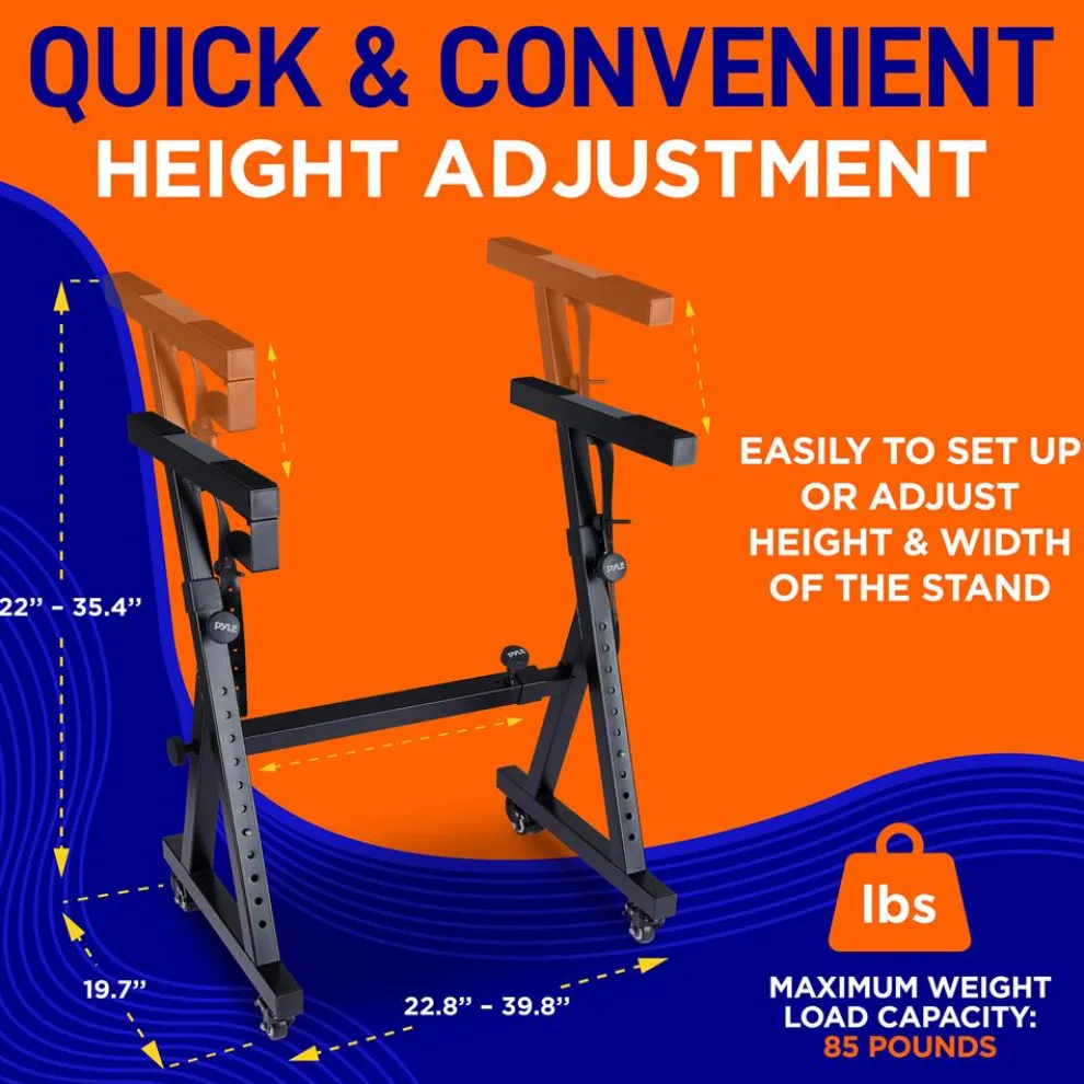 Keyboard Stand With Wheels