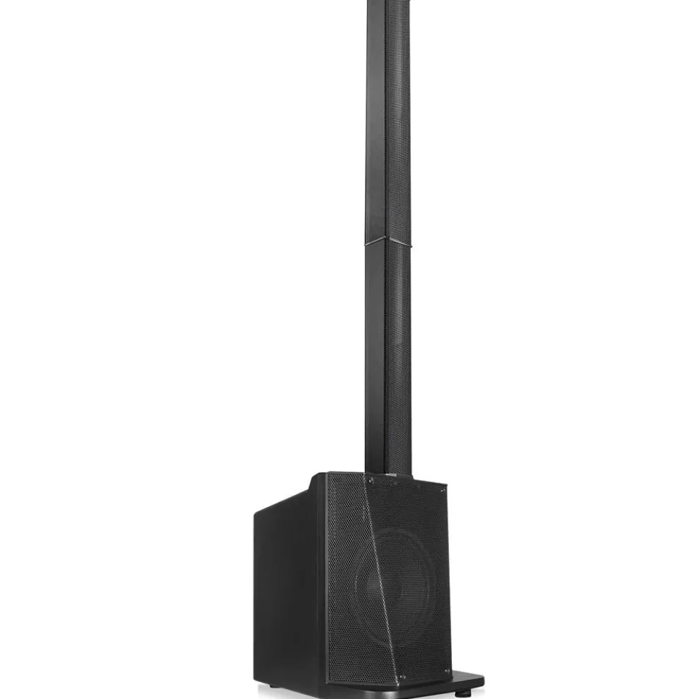 Line Array Speaker System, 1600W, 10" Subwoofer, Bluetooth Streaming