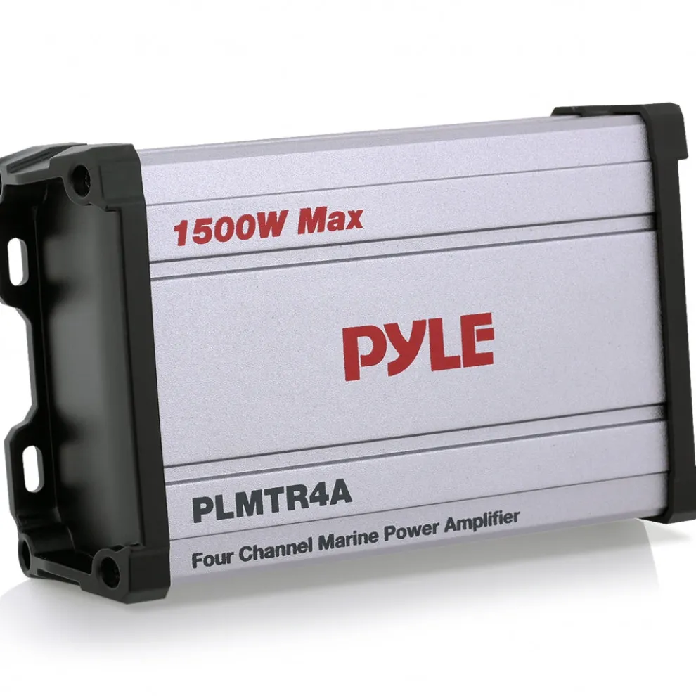 Marine Amplifier 1500W Waterproof 4-Channel IP-65