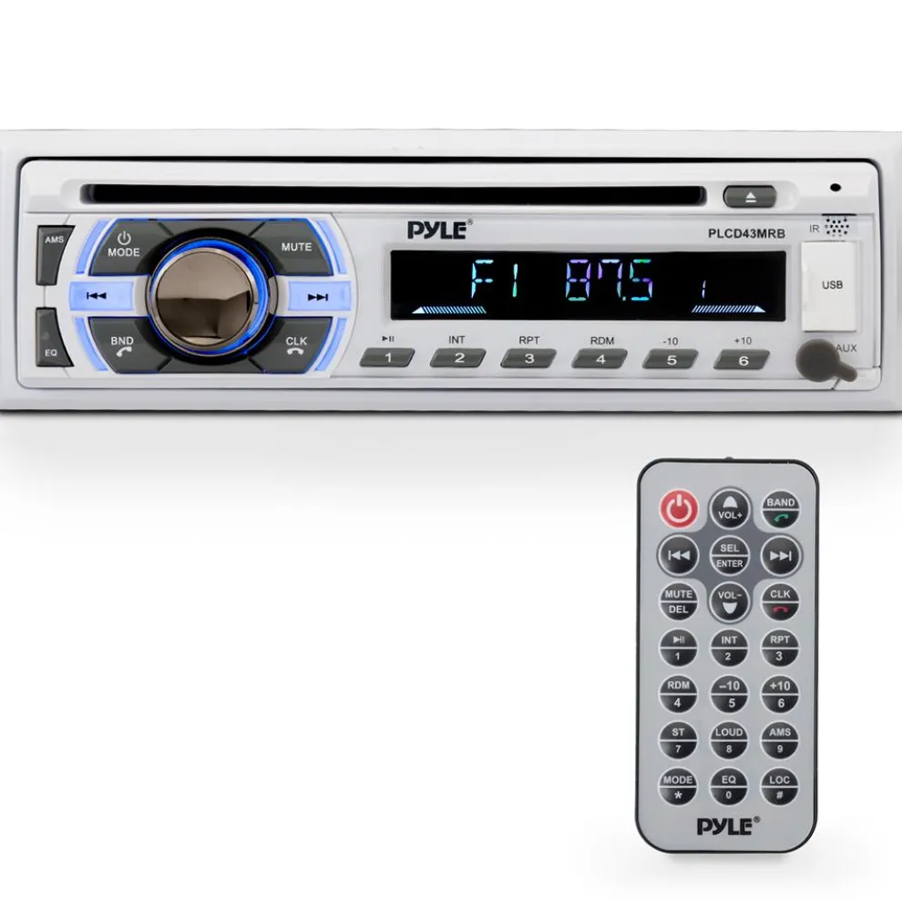 Marine Bluetooth Cd/Mp3 Radio Receiver