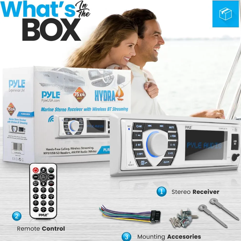 Marine Bluetooth Mp3 Radio Receiver