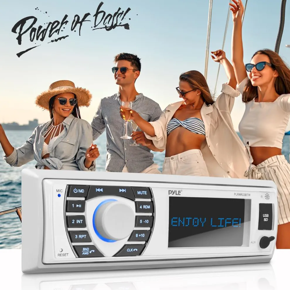 Marine Bluetooth Mp3 Radio Receiver