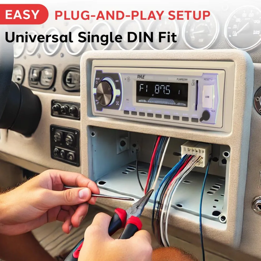 Marine Bluetooth Mp3 Radio Receiver