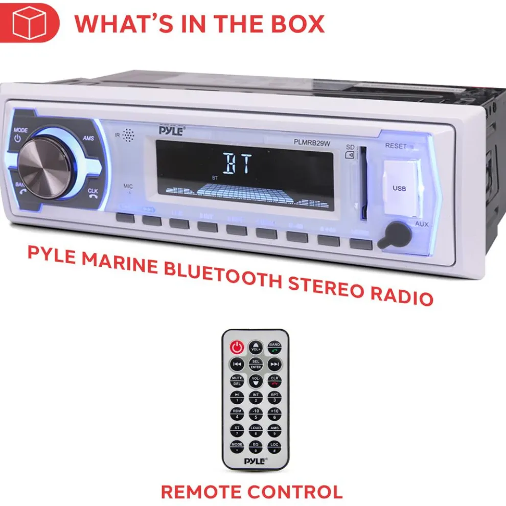 Marine Bluetooth Mp3 Radio Receiver