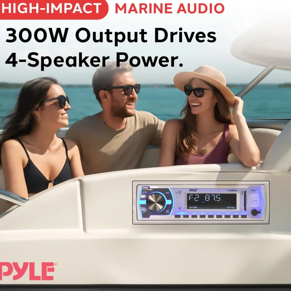 Marine Bluetooth Mp3 Radio Receiver