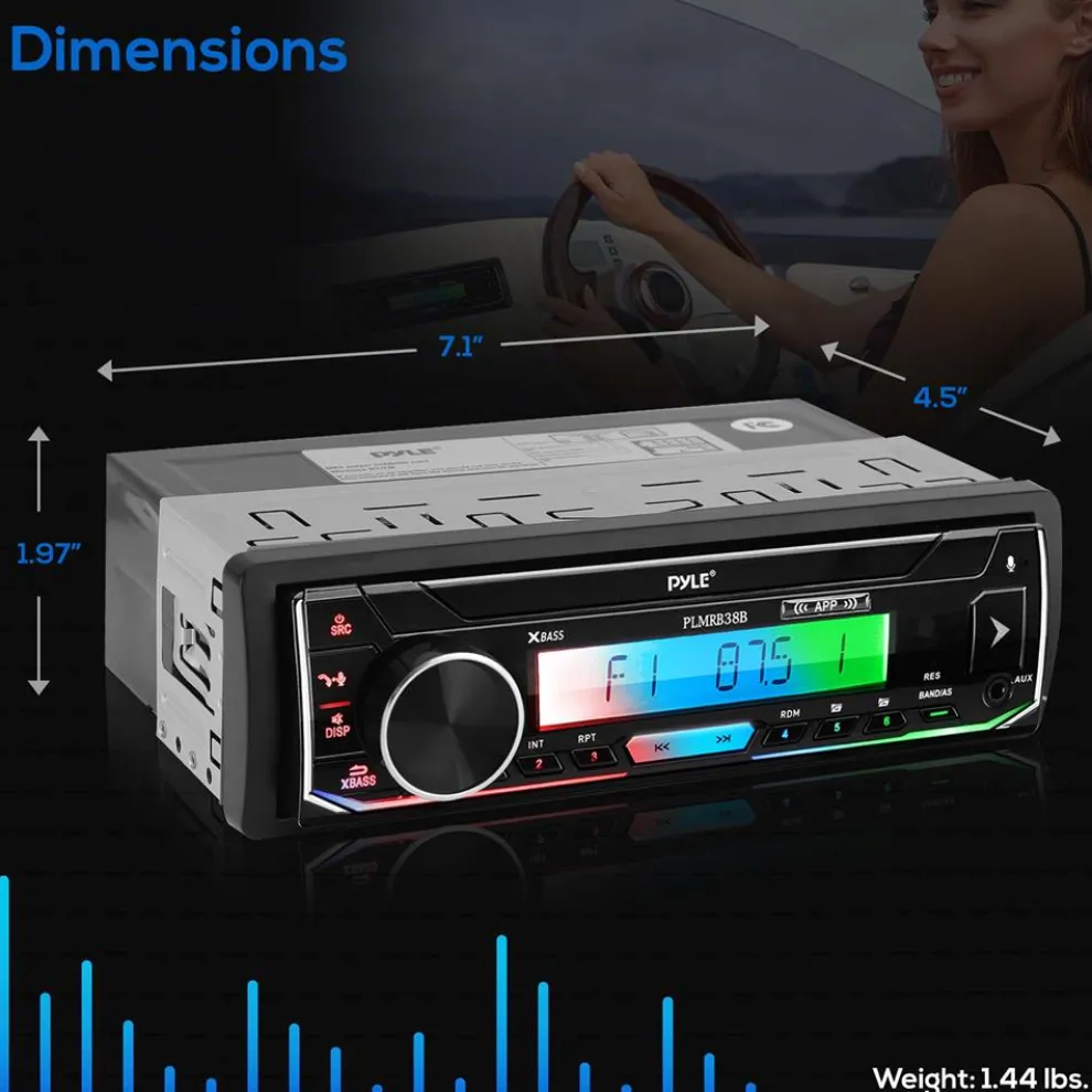 Marine Bluetooth Mp3 Radio Receiver